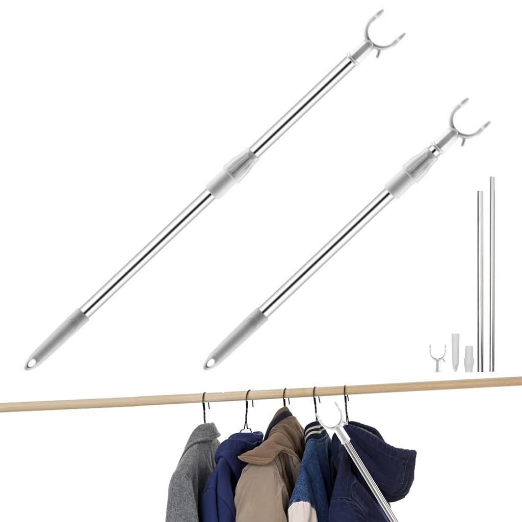 HASTHIP Retractable Clothesline Pole, 32.6 HASTHIP Retractable Clothesline Pole, 32.6